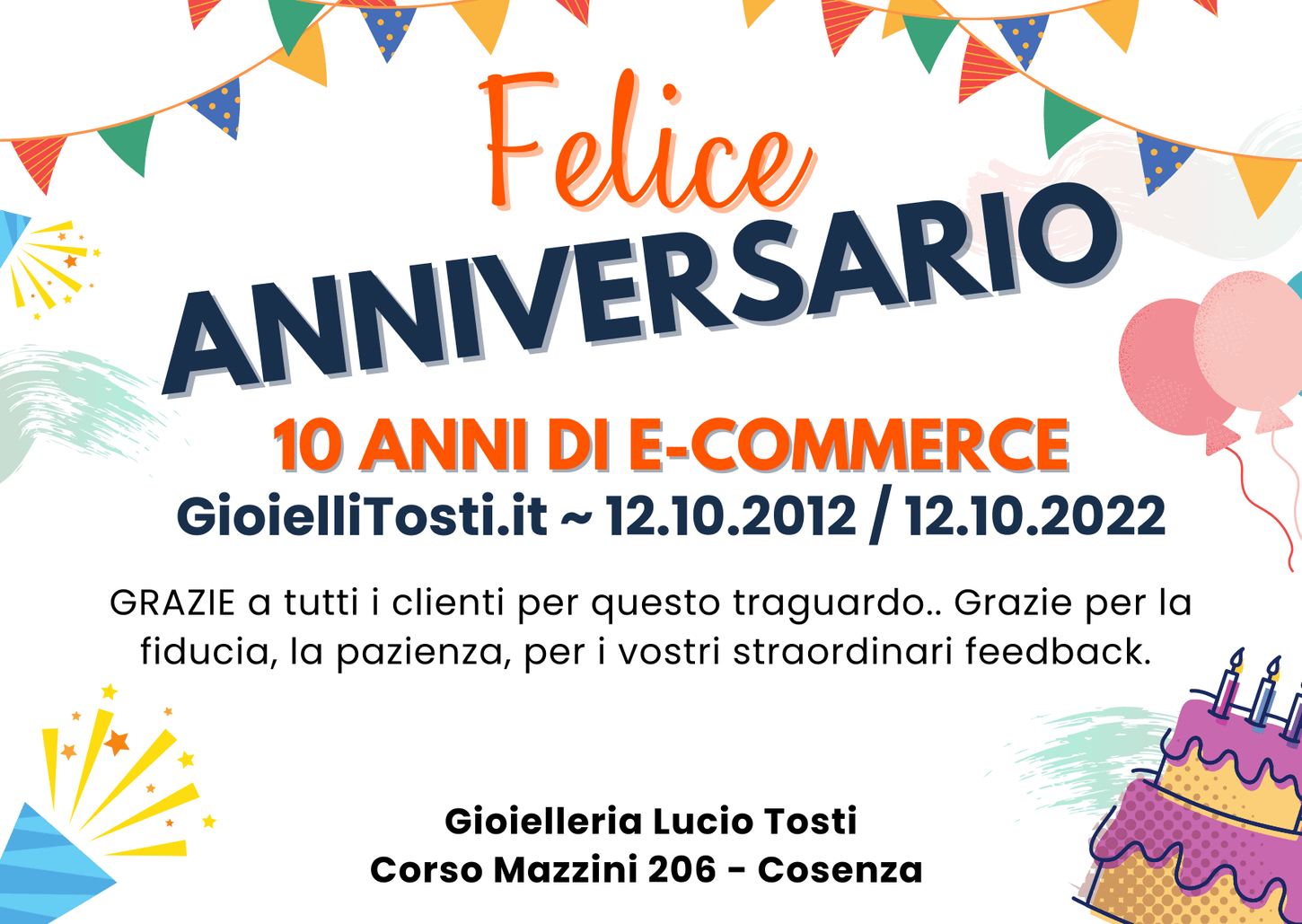 10 anni ecommerce gioiellitosti