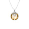 Collana Argento 925 Maschera Cristallo Giallo Michele Affidato CL-AP-000549