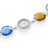 Bracciale Argento 925 Maschere Cristalli Multicolor Michele Affidato BR-AP-000363