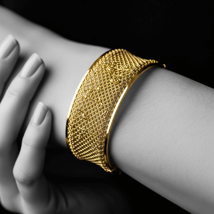 banner bracciale oro 18k