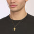 Collana Mabina 553879 Argento 925 Oro 18K Croce SACRUM Uomo