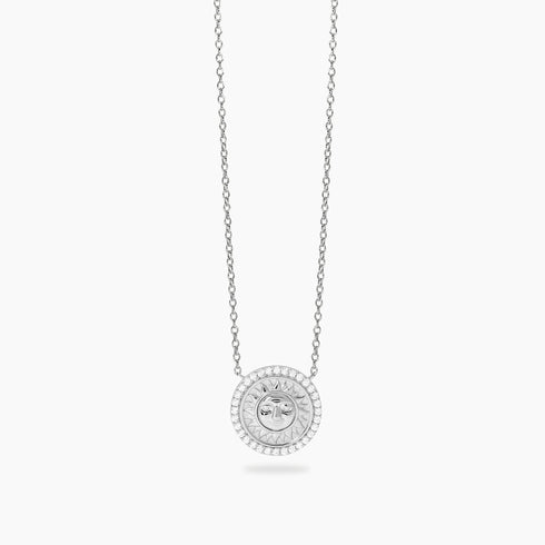 Girocollo Mabina 553898 Argento 925 Sole Zirconi