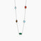 Girocollo Mabina 553909 Argento 925 Pietre Multicolor Donna