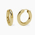 Orecchini Mabina 563929 Argento 925 Oro 18K Cerchio Chunky LIKE YOU Donna