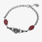 Bracciale Argento Maschera Apotropaica e Pietre Magna Grecia MGK4228V