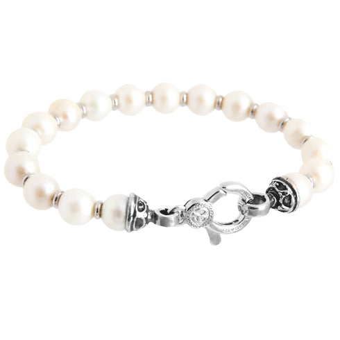 Bracciale Perle Coltivate Argento 925 Michele Affidato BR-MS-000285