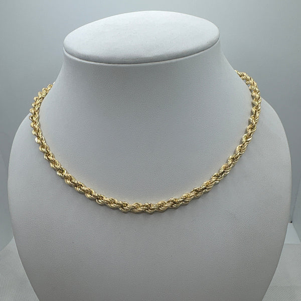Collana oro 18k 3 colori Torchon 46 cm 8,00 gr