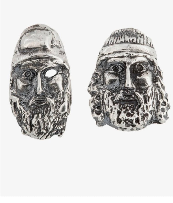 Orecchini argento 925 Bronzi di Riace Magna Grecia MGK