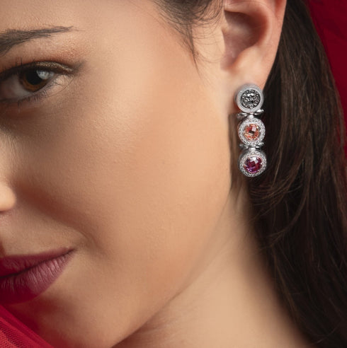 Orecchini Michele Affidato OR-PH-000016 in argento 925, dettaglio