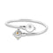 Bracciale Rigido Argento 925 Perla Zirconi Michele Affidato BR-GP-000347