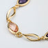 Bracciale Boccadamo XB1059D Placcato Oro Cristalli Ametista