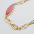 Bracciale Boccadamo XB1060D Placcato Oro Cristalli Peach