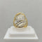 Anello a fascia oro bianco e giallo 3.30 gr | Gioiellitosti.it