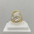 Anello a fascia oro bianco e giallo 3.30 gr | Gioiellitosti.it