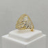 Anello a fascia oro bianco e giallo 3.30 gr | Gioiellitosti.it