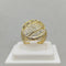 Anello a fascia oro giallo e bianco 4.30 gr | Gioiellitosti.it