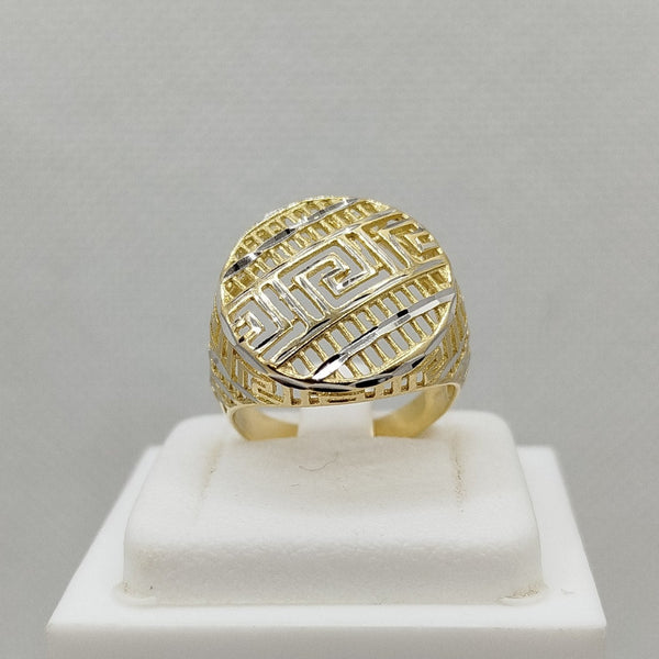 Anello a fascia oro giallo e bianco 4.30 gr | Gioiellitosti.it