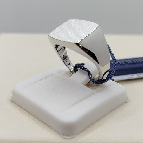 Anello argento uomo Mabina 523446 Satinato | Gioiellitosti.it