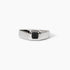 Anello Mabina 523357 Argento 925 Zircone Nero NEW RETRÒ Uomo | Gioielli Tosti