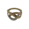 Anello oro 18k donna Fascia larga 3 colori oro 5,0 gr | Gioiellitosti.it