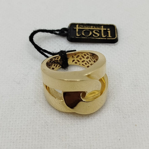 Anello oro fascia larga 18 carati 6.0 gr | Gioiellitosti.it