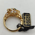 Anello Puma in oro 18k Fascia con zirconi 6.20 gr | Gioiellitosti.it