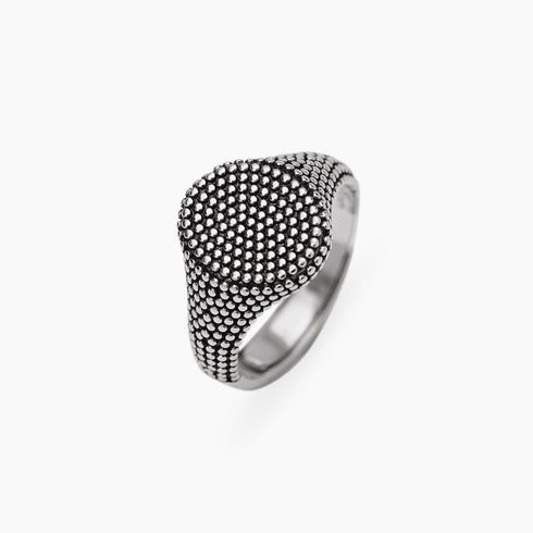 Anello Uomo Mabina 523509 Argento Brunito Chevalier | Gioielli Tosti