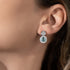 Orecchini Argento 925 Maschera Zircone Azzurro Michele Affidato OR-PH-000011
