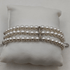 Bracciale 3 fili perle e cristalli Swarovski Boccadamo BR458 | Gioiellitosti.it