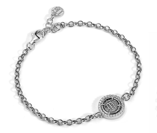 Bracciale argento 925 Zirconi Magna Grecia MGK4063V | Gioiellitosti.it