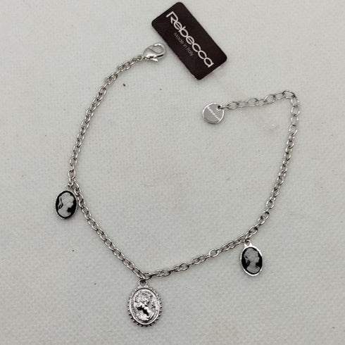 Bracciale Argento catena ciondolo Rebecca BHDBBL01 | Gioiellitosti.it