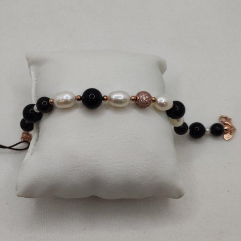 Bracciale argento e perle Boccadamo BR535RS | Gioiellitosti.it