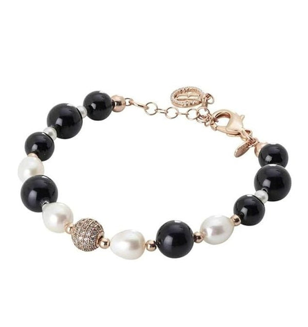 Bracciale argento e perle Boccadamo BR535RS | Gioiellitosti.it