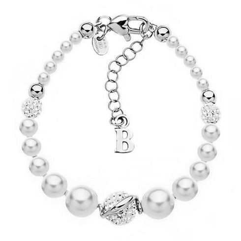 Bracciale Boccadamo BR369 Argento 925 e Perle | Gioiellitosti.it