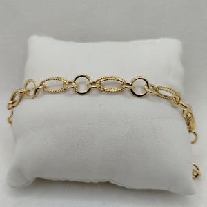 Bracciale donna oro 18k catena media 3.70 gr | Gioiellitosti.it