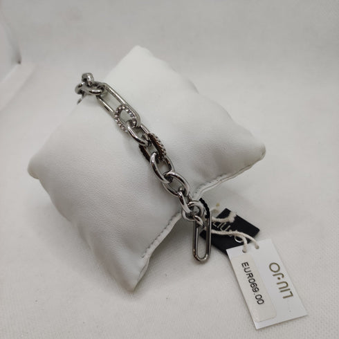 Bracciale Liu Jo LJ1285 catena in acciaio con cristalli | Gioiellitosti.it