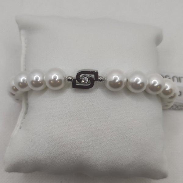 Bracciale Liu Jo LJ1665 Perle con ciondolo logo | Gioiellitosti.it