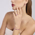 Bracciale MABINA 533899 - 18 Argento placcato Pietre Rosa | Gioiellitosti.it