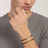 Bracciale Mabina 534144 Lab Leather Argento 925 Uomo | Gioielli Tosti