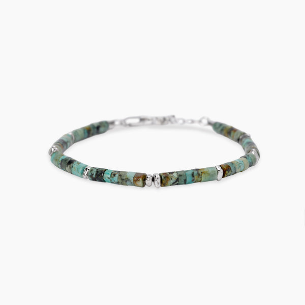 Bracciale Mabina 534153 Argento 925 Turchese BEACH PARTY Uomo | Gioielli Tosti