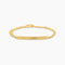 Bracciale Mabina 534154 Uomo Argento Placcato Oro Piastra | Gioielli Tosti