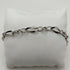 Bracciale oro 18k bianco donna maglia larga 20 cm 3.80 gr | Gioiellitosti.it