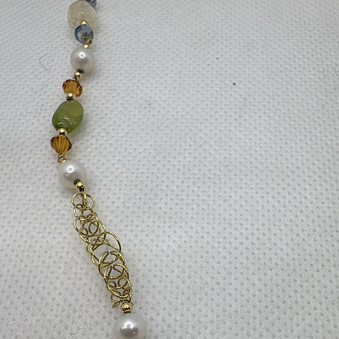 Bracciale oro 18k donna Pietre colorate 19 cm 4.10 g | Gioiellitosti.it