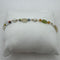 Bracciale oro 18k donna Pietre colorate 19 cm 4.10 g | Gioiellitosti.it