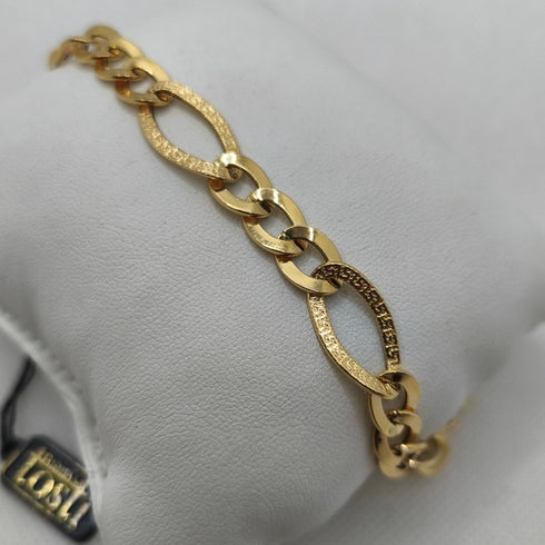 Bracciale oro 18k maglia larga 19 cm 3.30 gr | Gioiellitosti.it