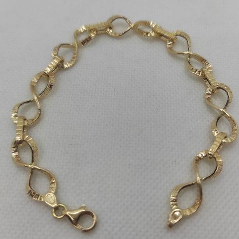 Bracciale oro 18k maglia larga 4,20 gr | Gioiellitosti.it