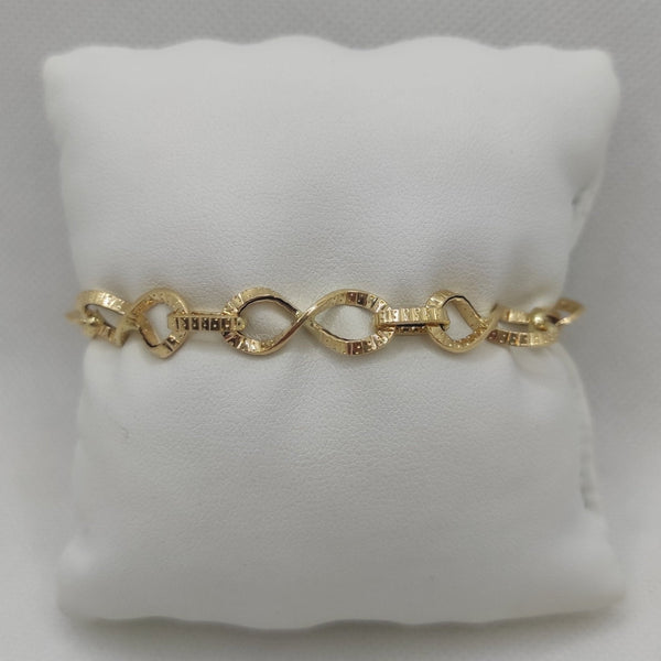 Bracciale oro 18k maglia larga 4,20 gr | Gioiellitosti.it