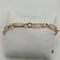 Bracciale oro 18k maglia ovale diamantata 19 cm 3.50 gr | Gioiellitosti.it