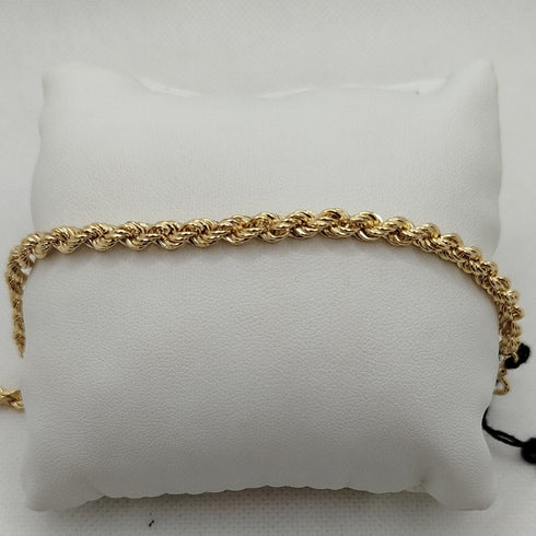 Bracciale oro 18k torchon donna 19 cm 3.0 gr | Gioiellitosti.it
