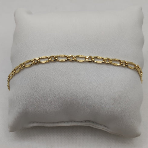 Bracciale oro 18k Unisex maglia marina 19 cm 3.20 gr | Gioiellitosti.it